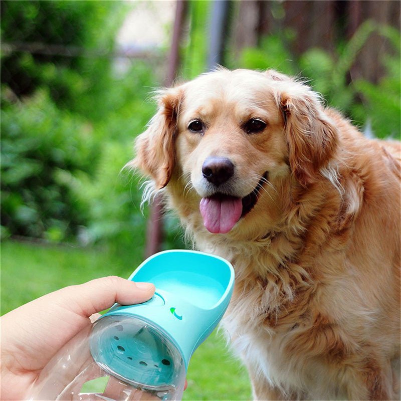 Portable Dog Water Bottle for Walking, Hiking & Travel | Furtastic Finds - Fur - tastic Finds Pet Boutique